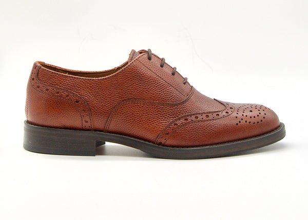 Derby Brogue in Cognac